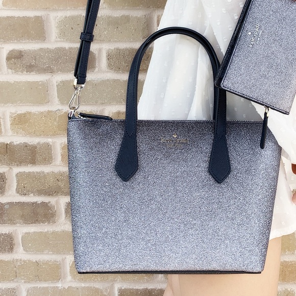 ‼️SALE‼️ Kate Spade blue glitter crossbody Camera - Picture 2 of 4